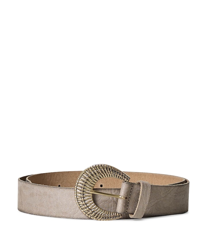 Dames riem grijs
