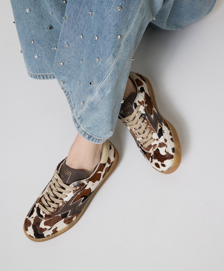 dames sneakers bruin