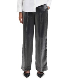 SLFMARGOT MW WIDE broek grijs