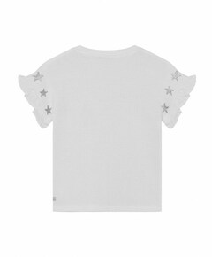 Meisjes t-shirt ecru