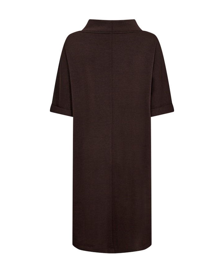 Dames jurk bruin