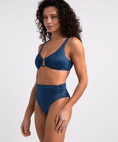 Dames bikinitop blauw