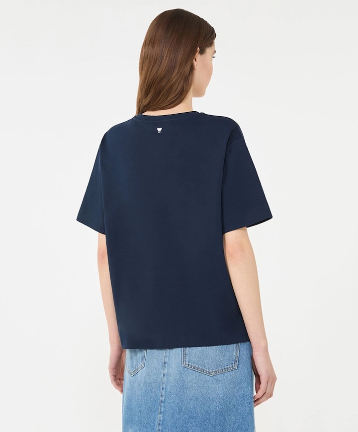 Dames t-shirt blauw