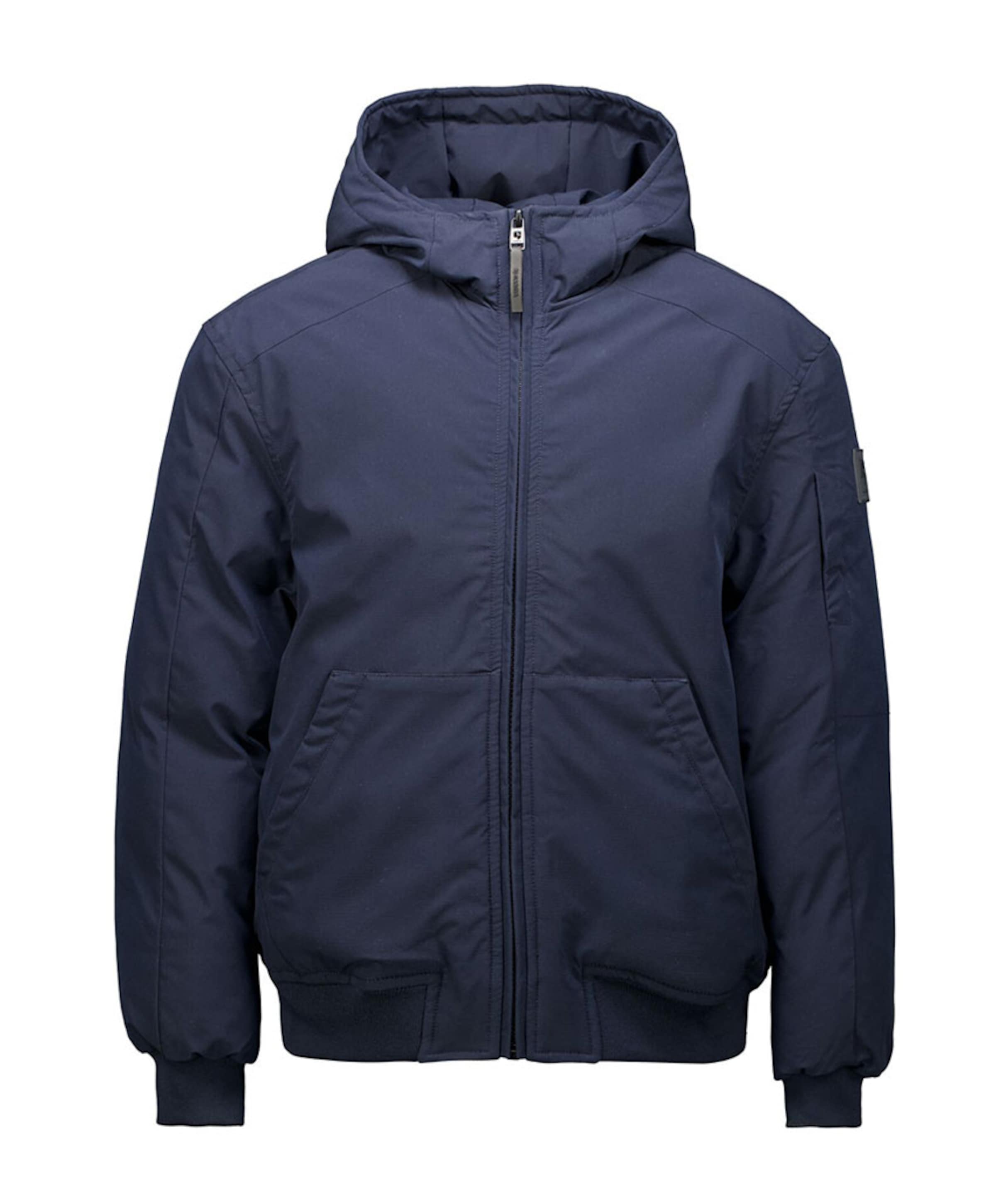 Jongens jas blauw