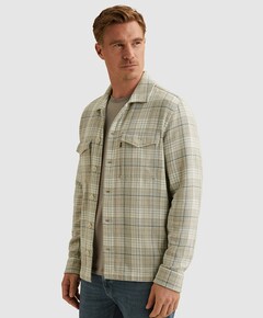 Heren overshirt beige