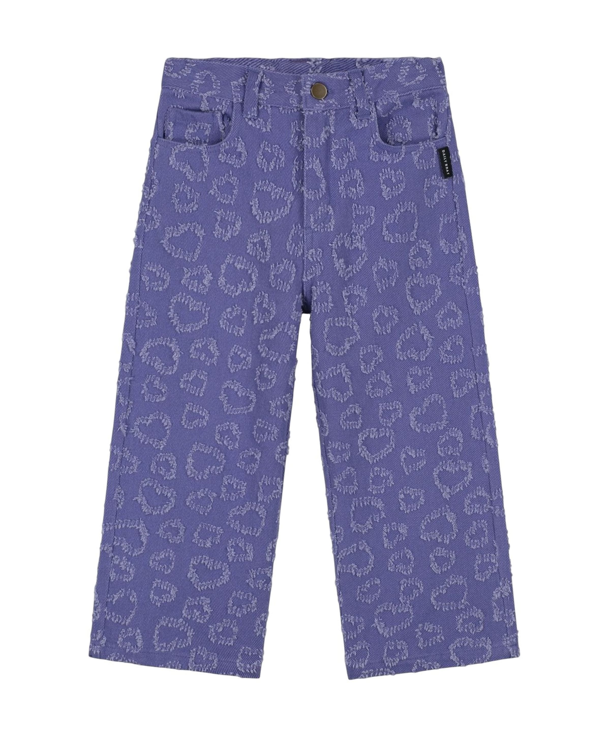 Heart snatcher pants li-love meisjes jeans paars