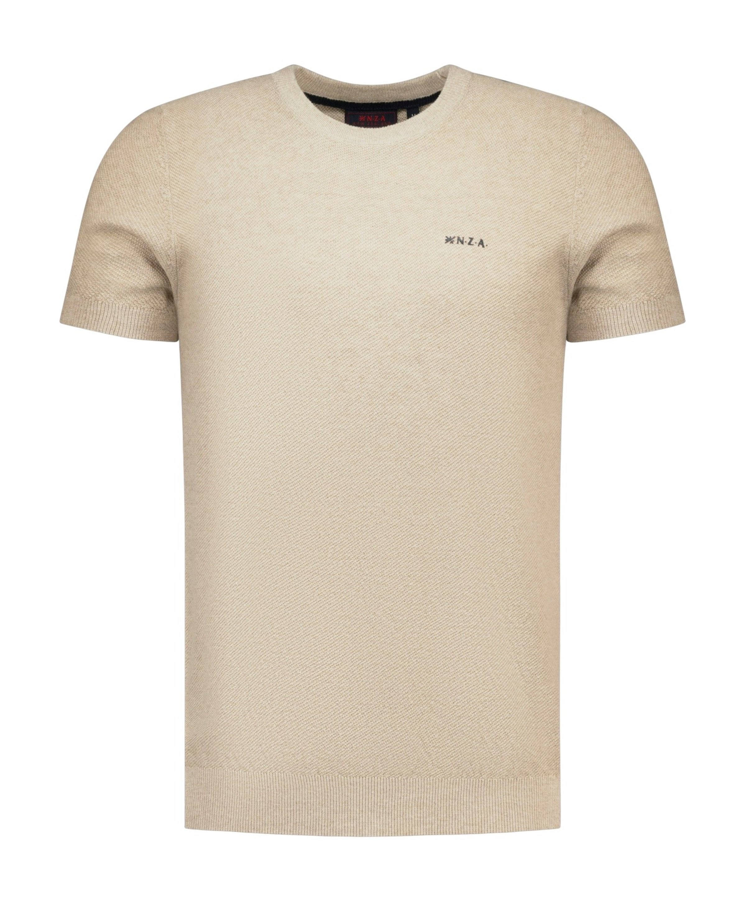 Heren T-shirt beige