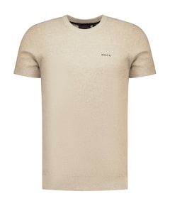 Heren T-shirt beige