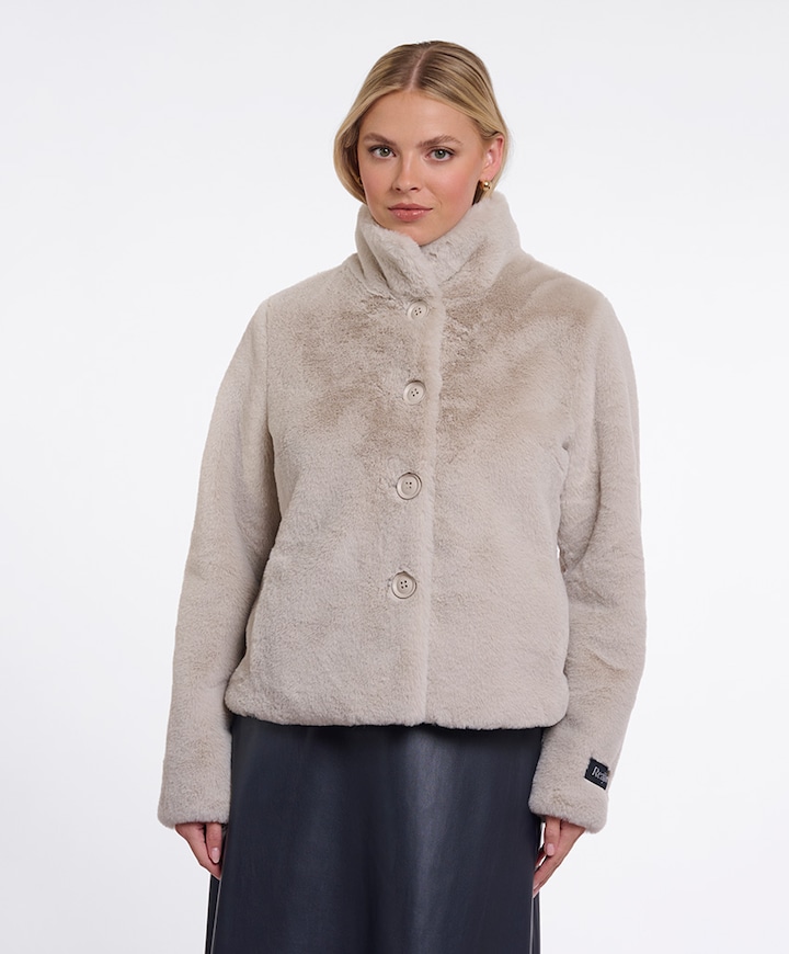 Dames jas beige