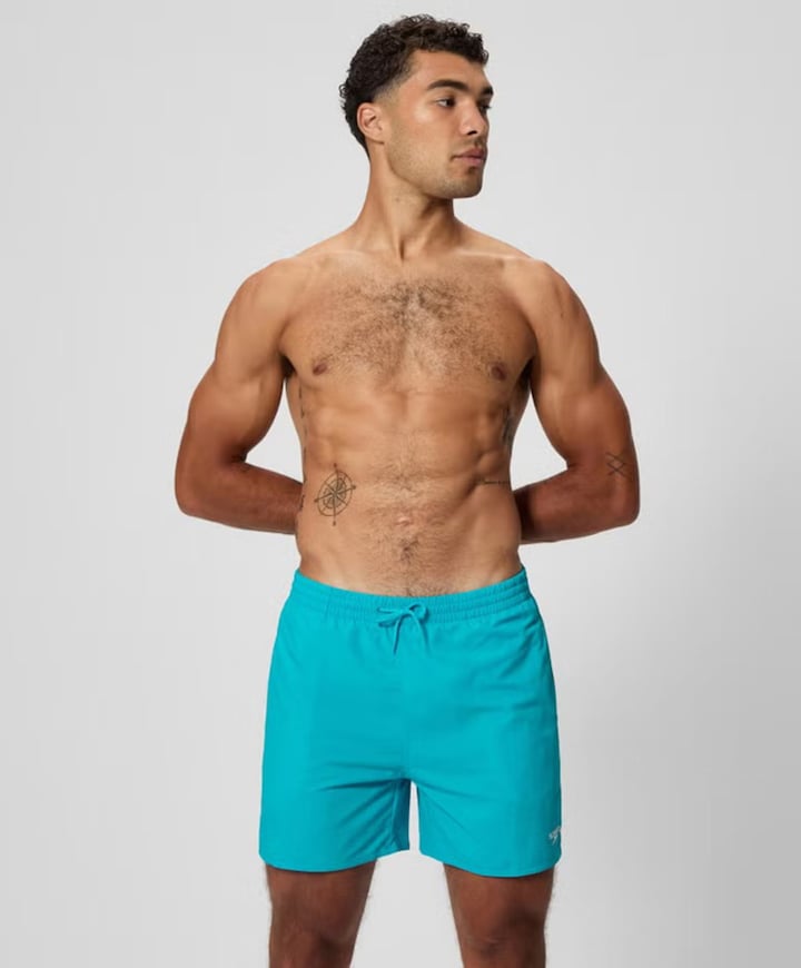 Heren zwemshort blauw