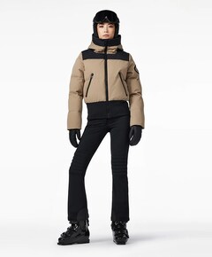 Dames ski-jas beige