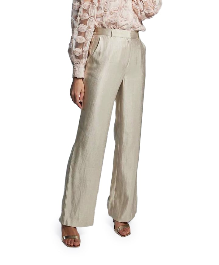 Dames broek beige