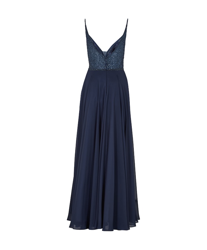 Dames jurk blauw
