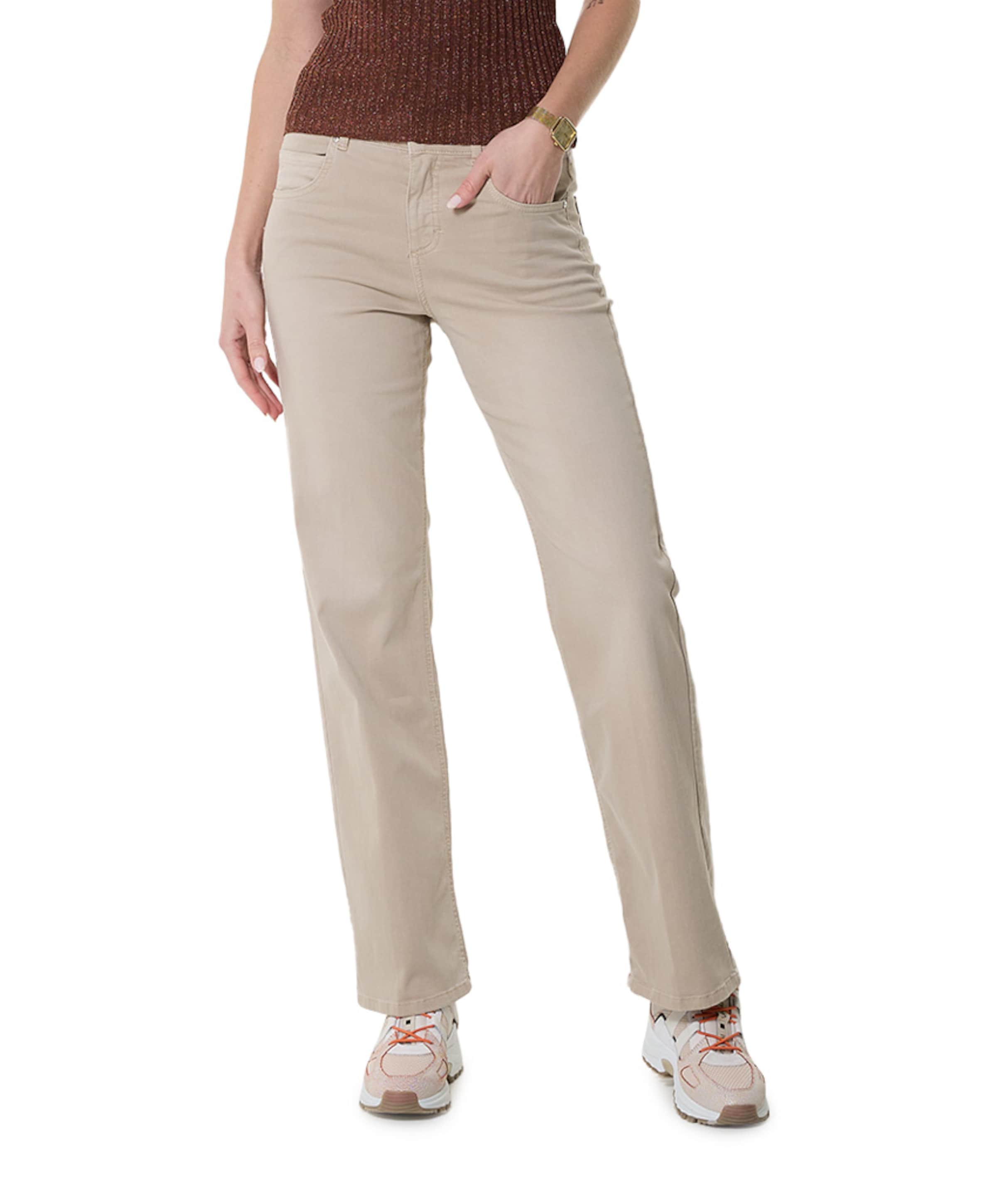 Lara dames jeans beige