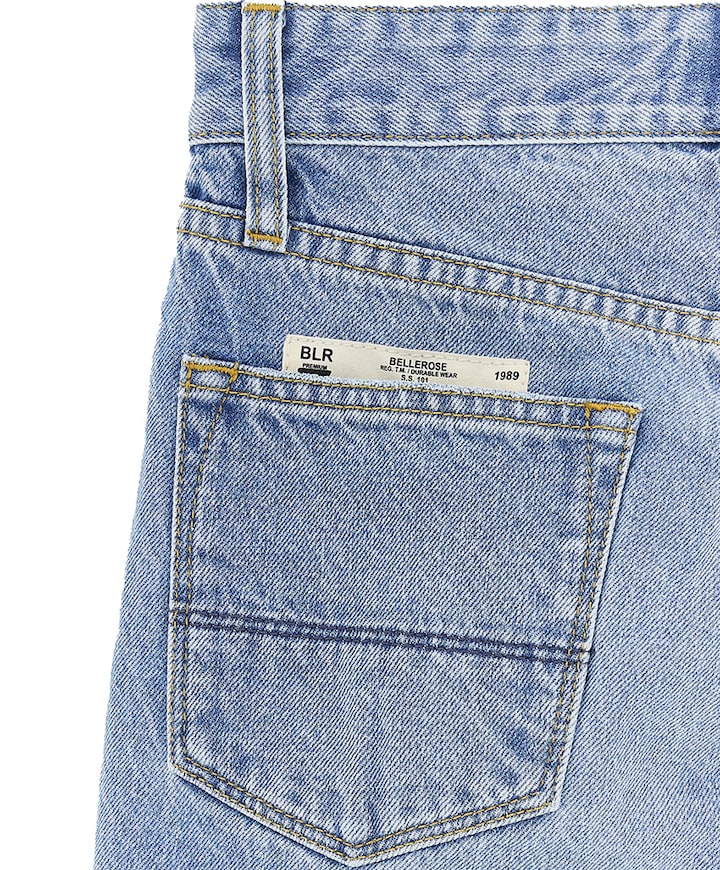 PEYO52 D0393 jongens jeans blauw