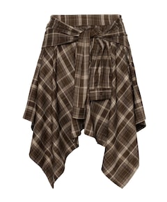 Dames rok bruin