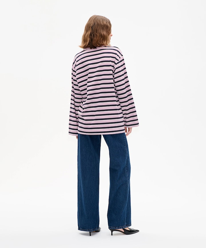 Dames longsleeve roze