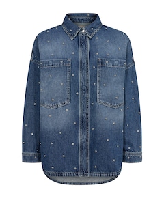 Blouse blauw
