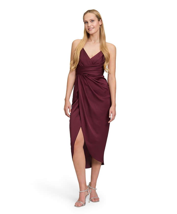 Jurk bordeaux