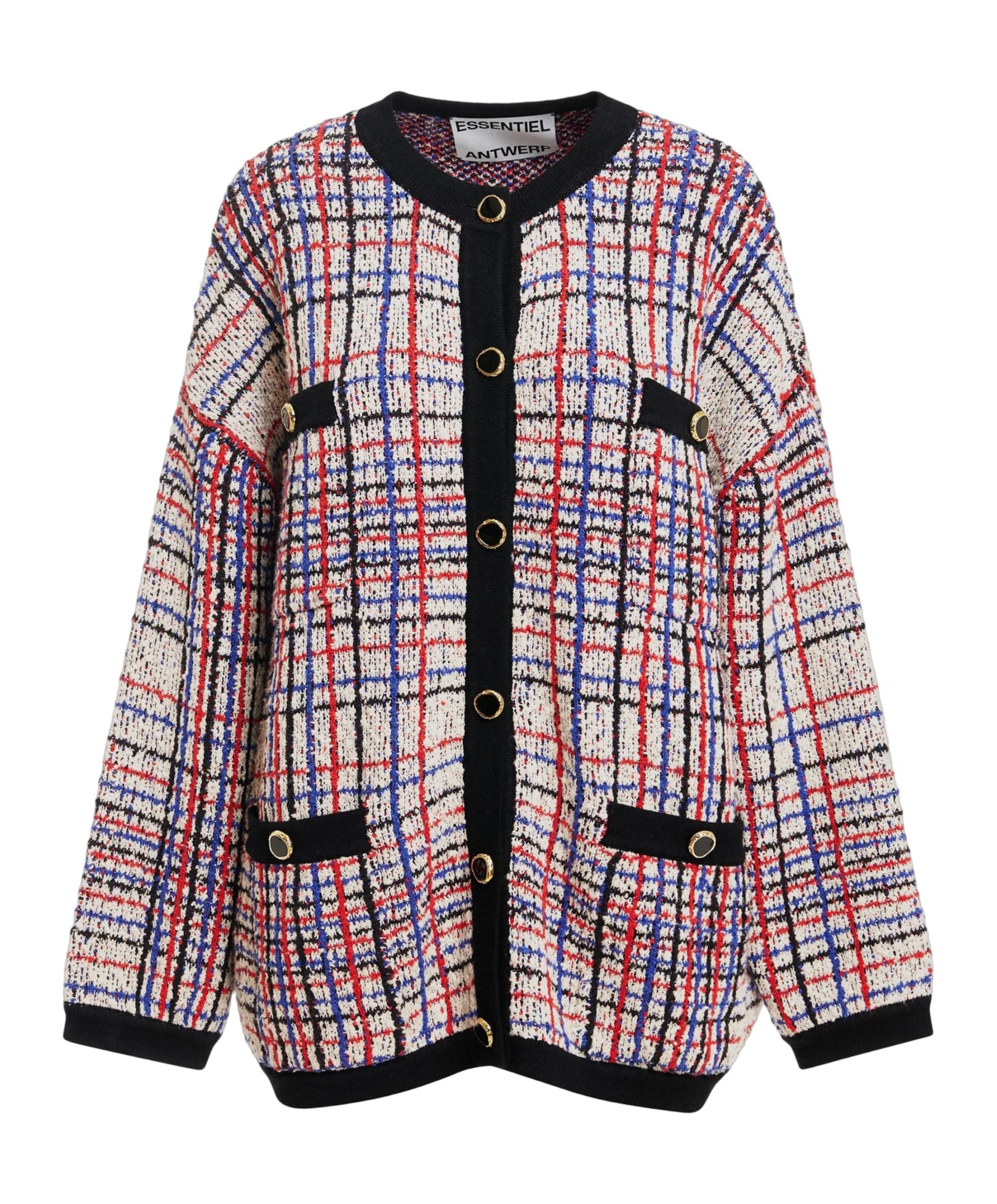 Dames vest ecru