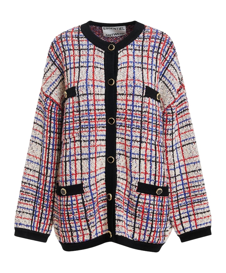 Dames vest ecru