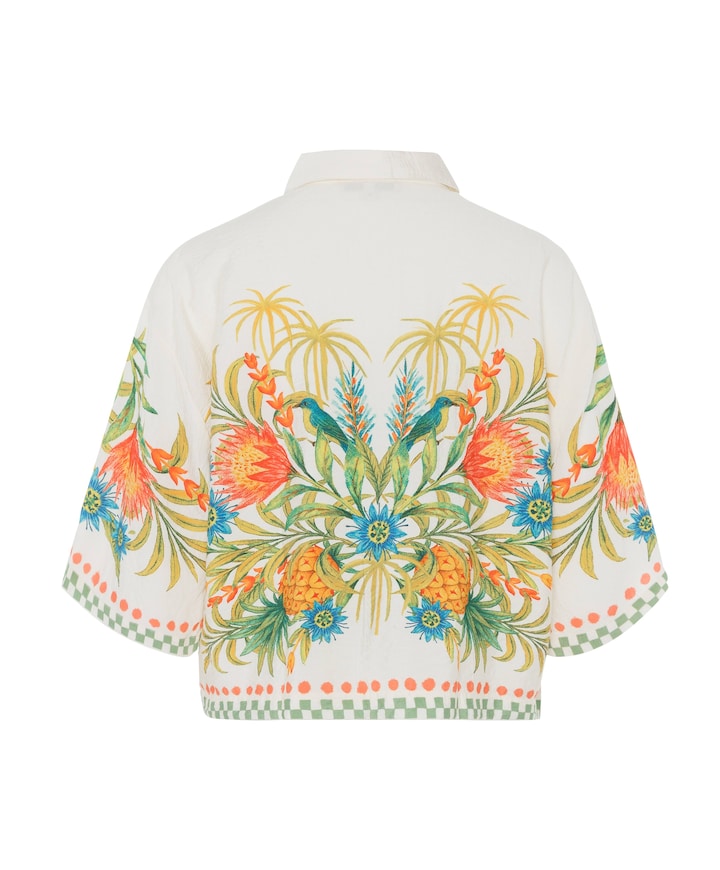 Dames blouse ecru