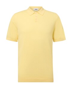 Heren polo geel