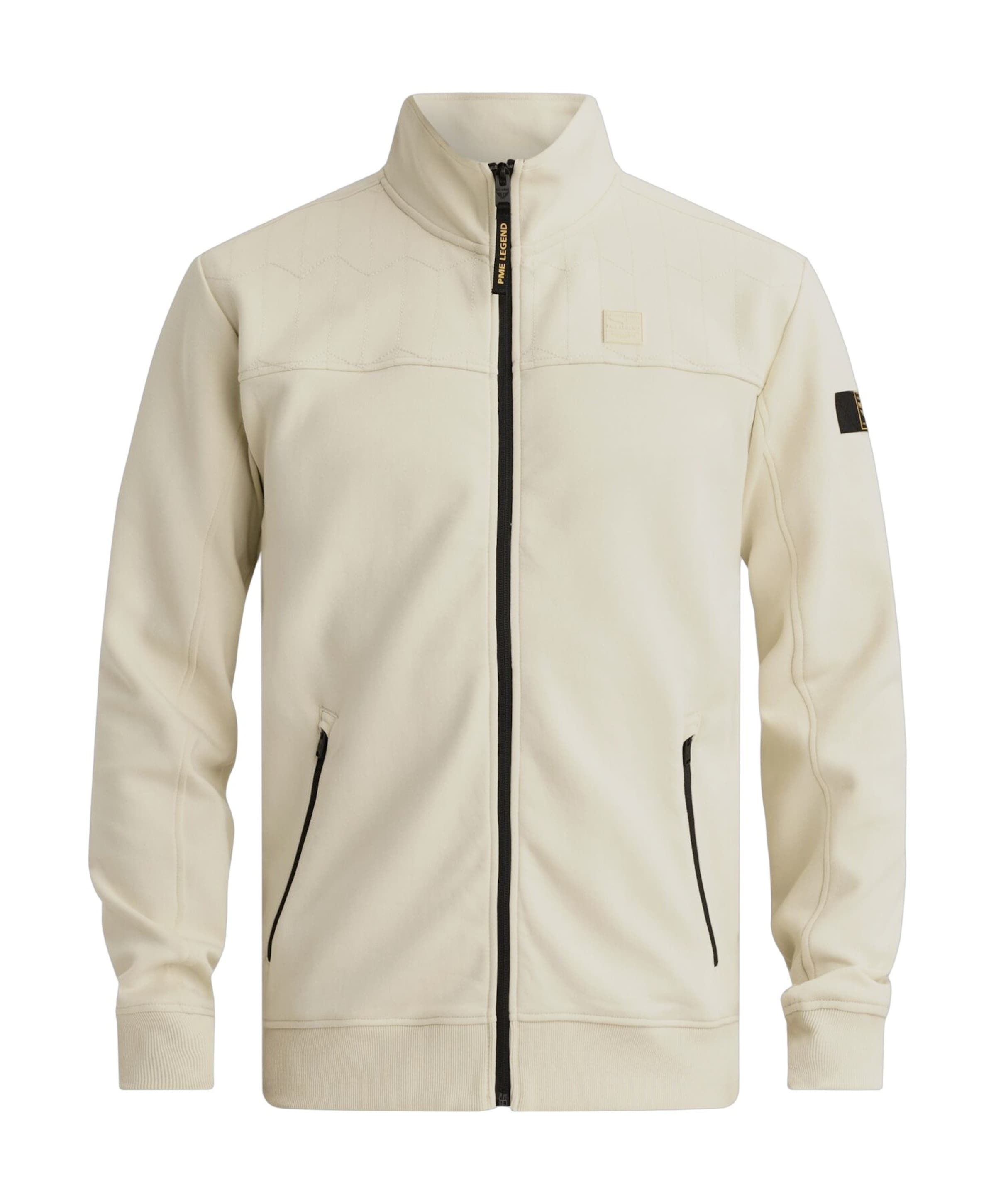 Heren vest ecru