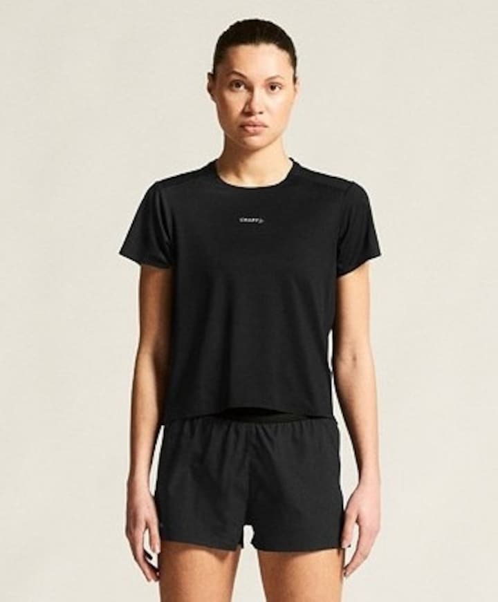 Dames t-shirt zwart