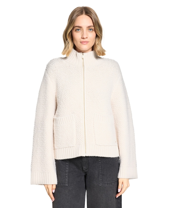 Dames vest ecru