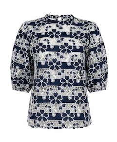Dames blouse blauw