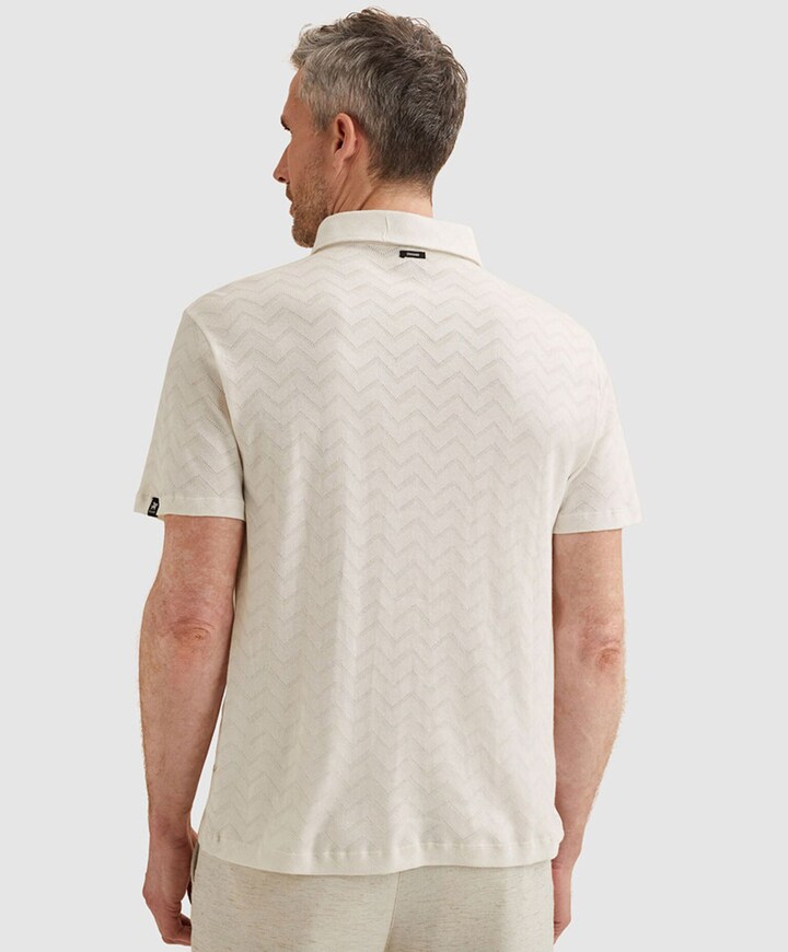 Heren polo wit