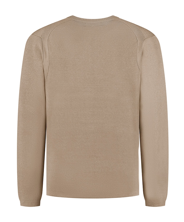 Heren trui beige