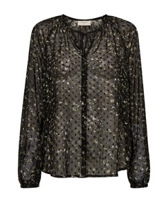 Dames blouse zwart
