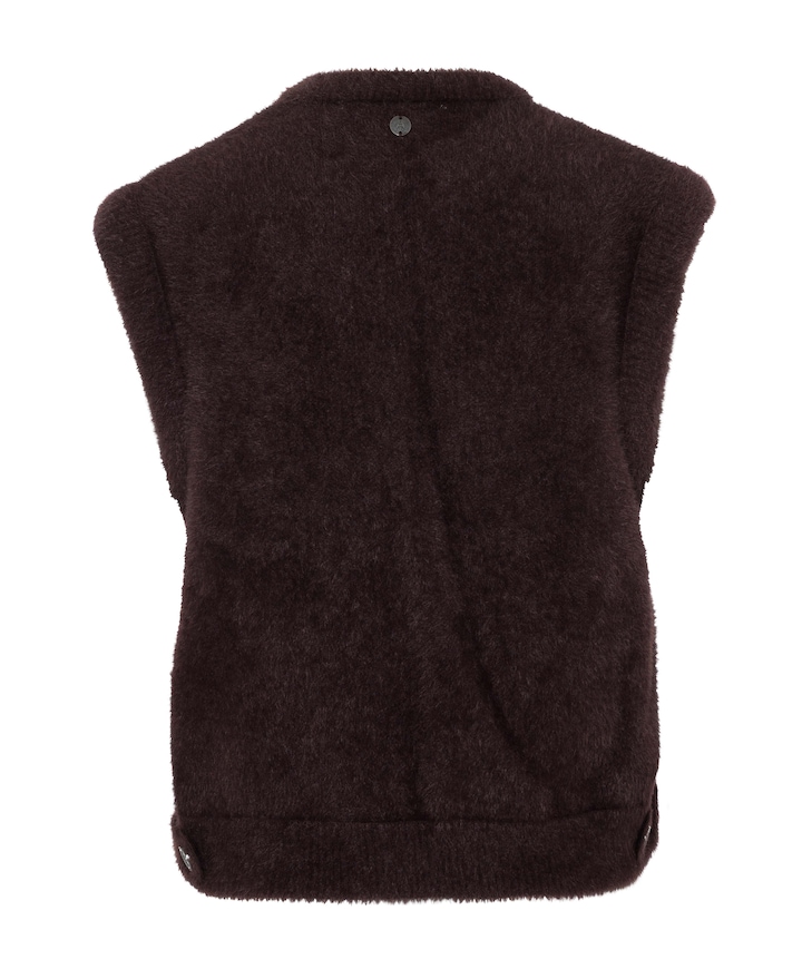 Dames gilet bordeaux