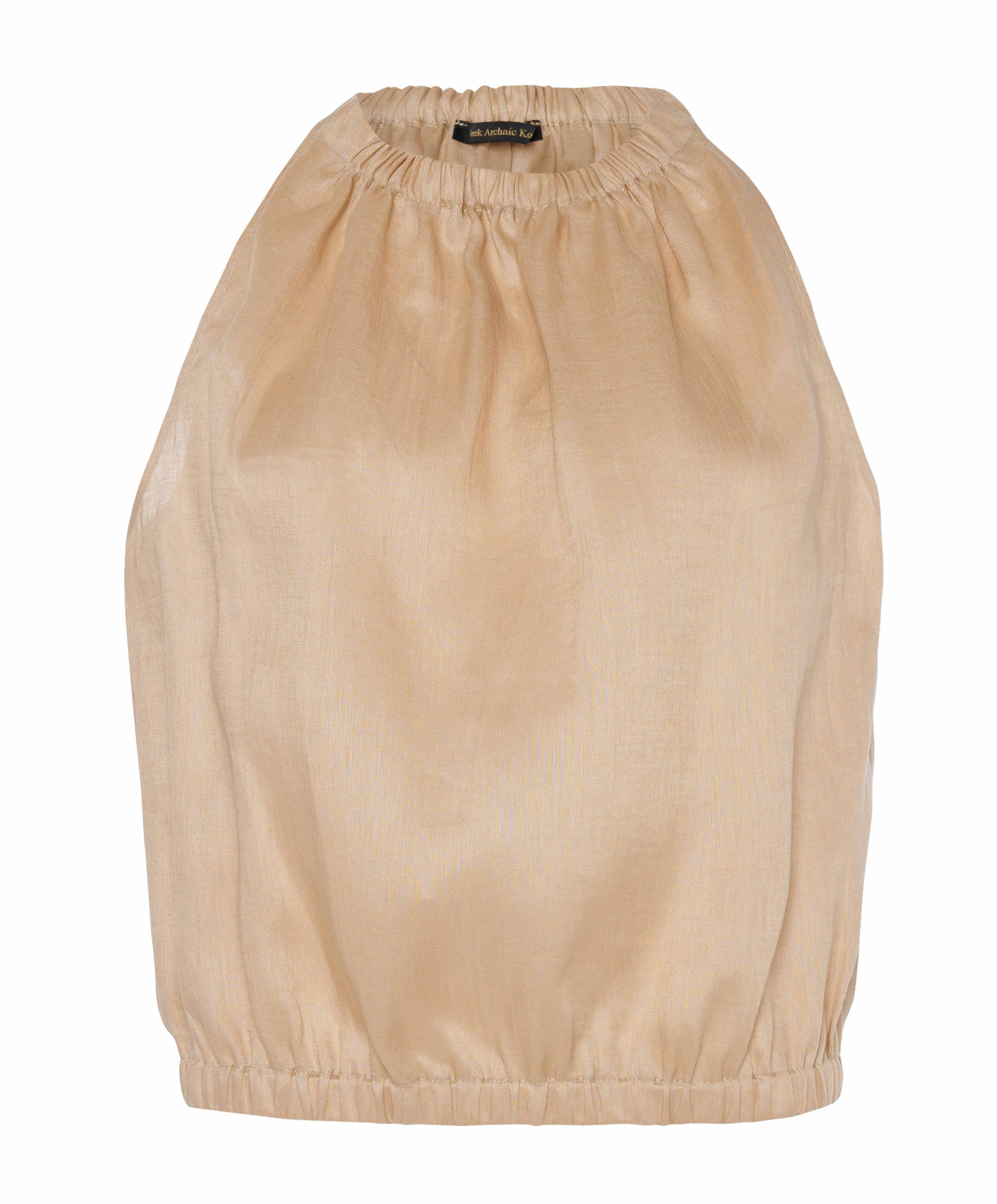 Dames top beige