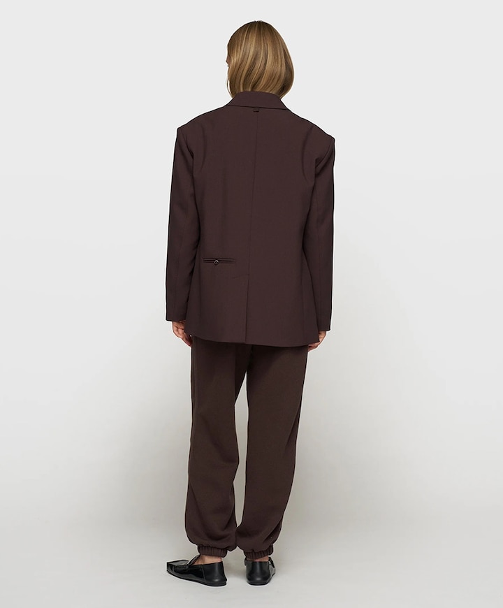 Dames blazer bordeaux