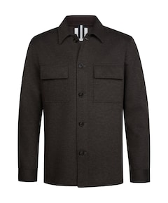 Heren overshirt bruin