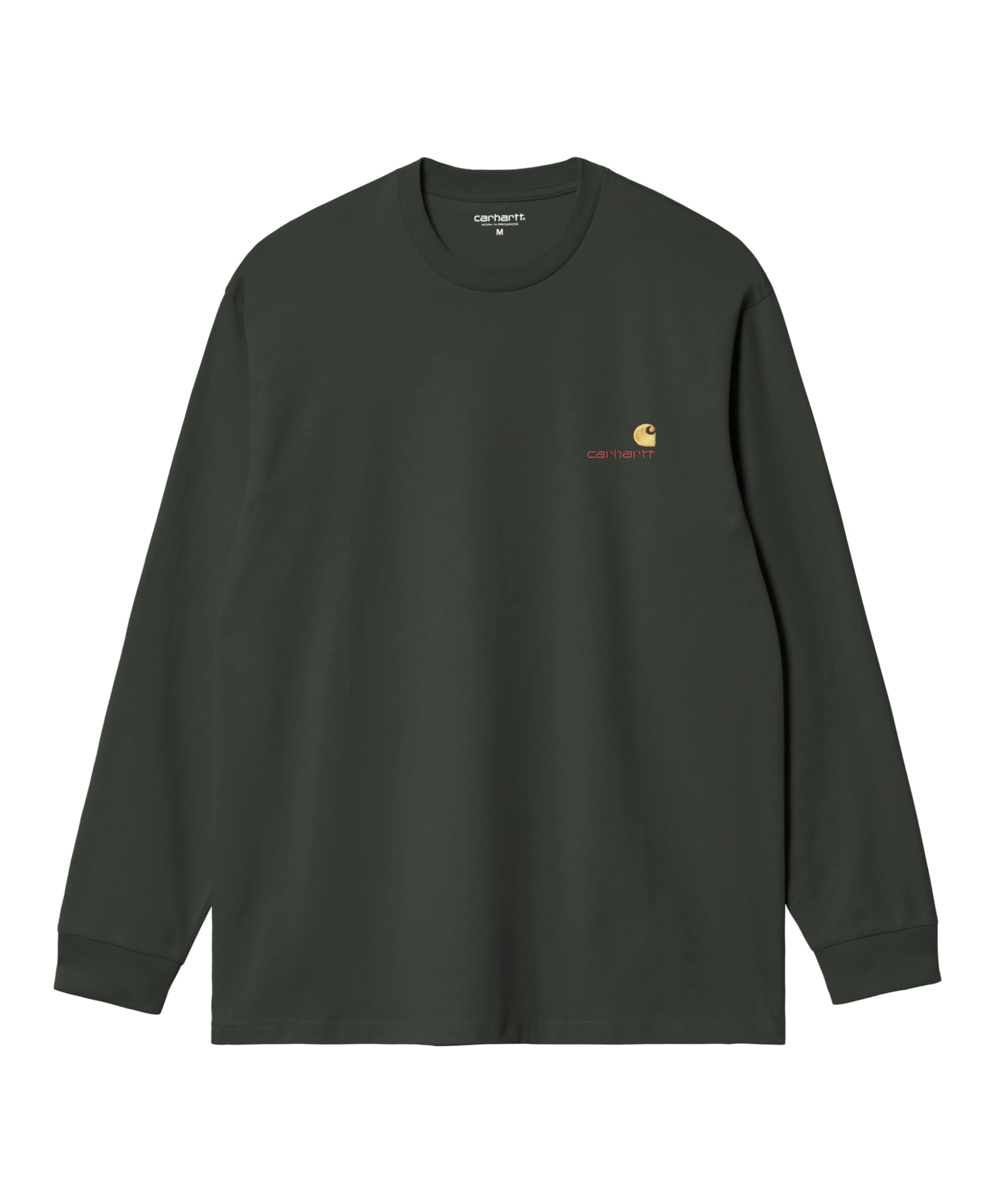 Heren longsleeve groen