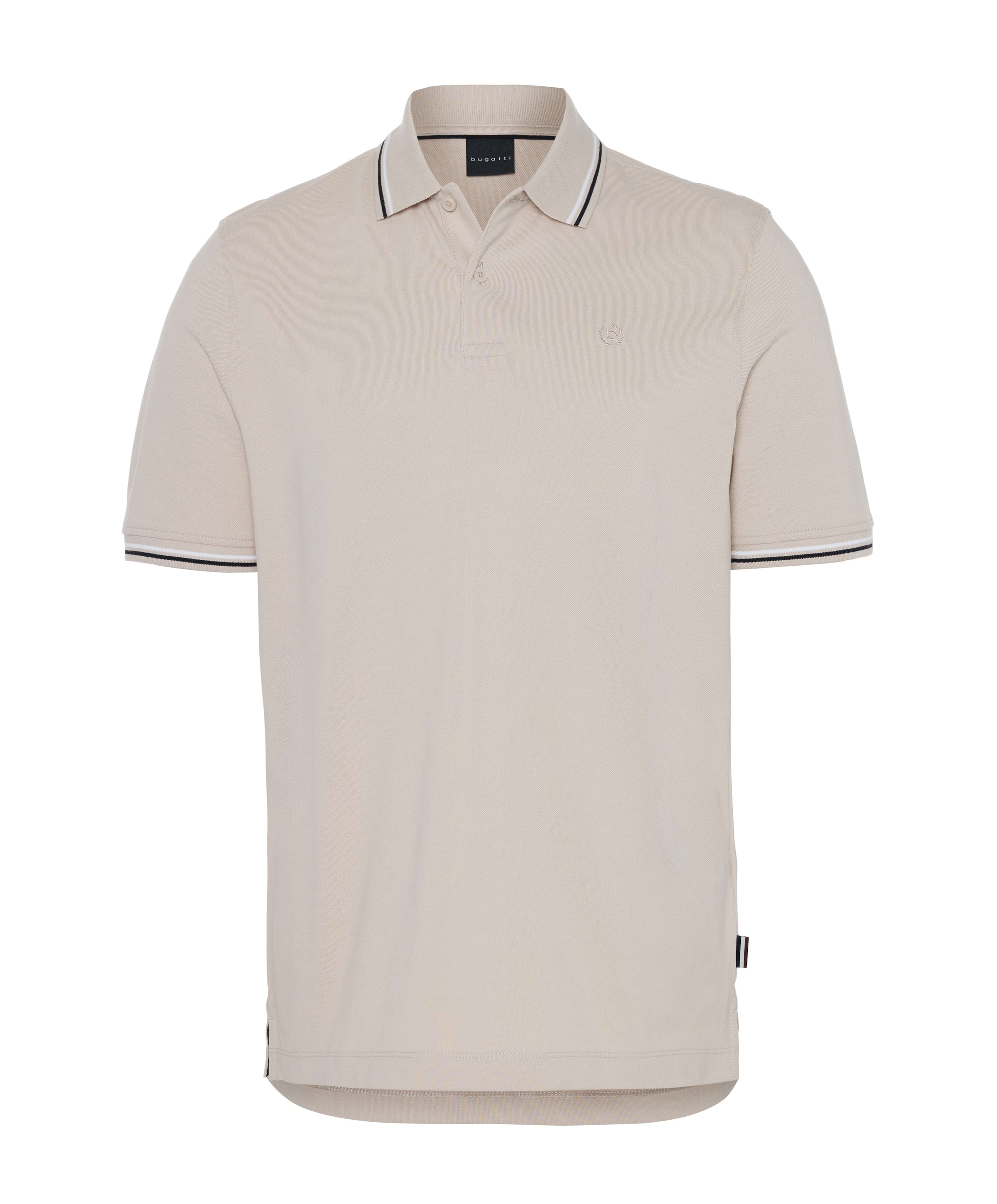 Heren polo beige
