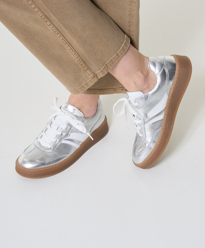 sneakers zilver