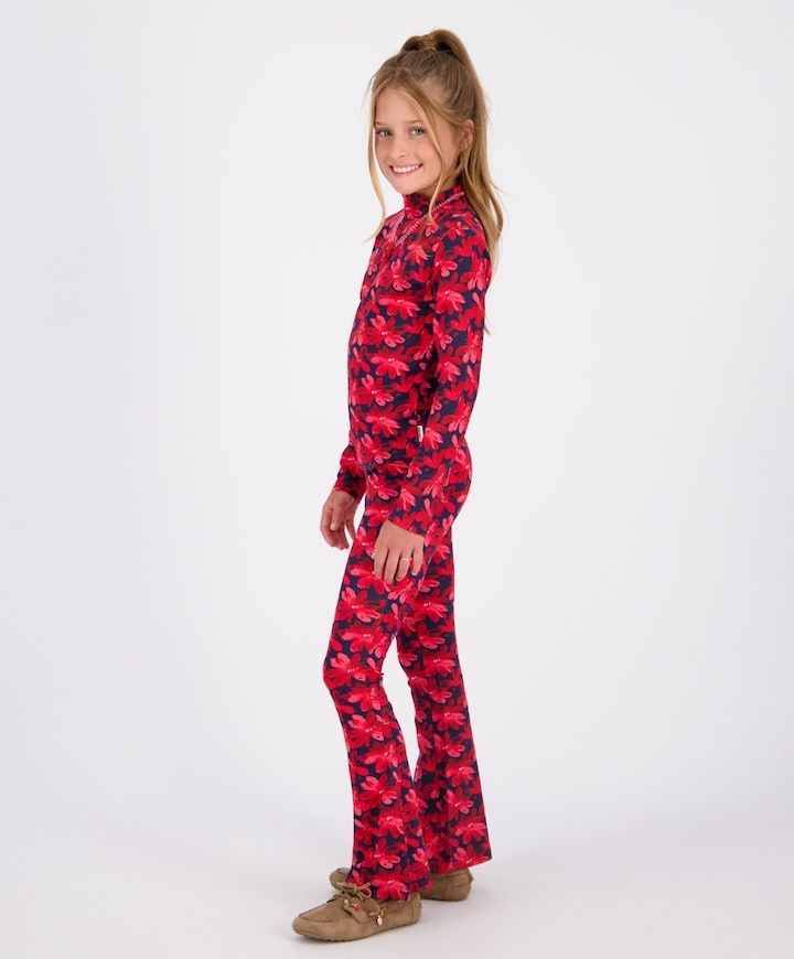 Meisjes longsleeve rood