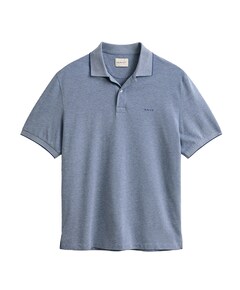 Heren polo blauw