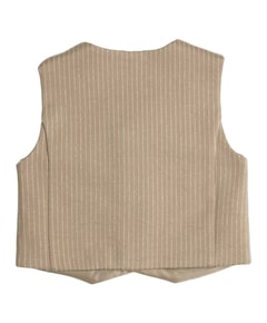 Jongens gilet ecru