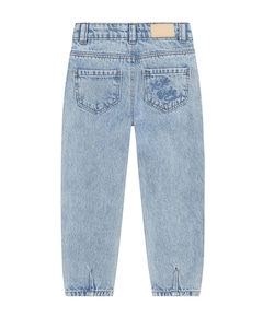 Denim Mom Fit Heart meisjes jeans blauw