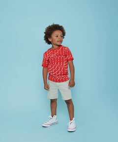 Jongens t-shirt rood