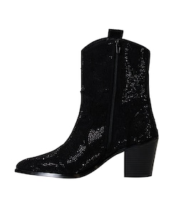 dames westernlaarzen zwart