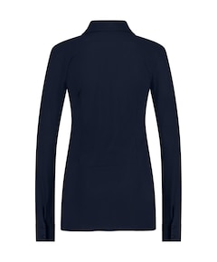 Dames blouse blauw