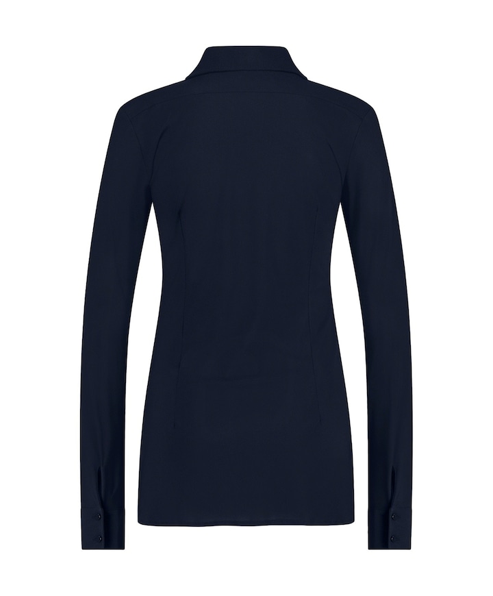 Dames blouse blauw