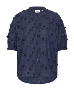 Dames blouse blauw
